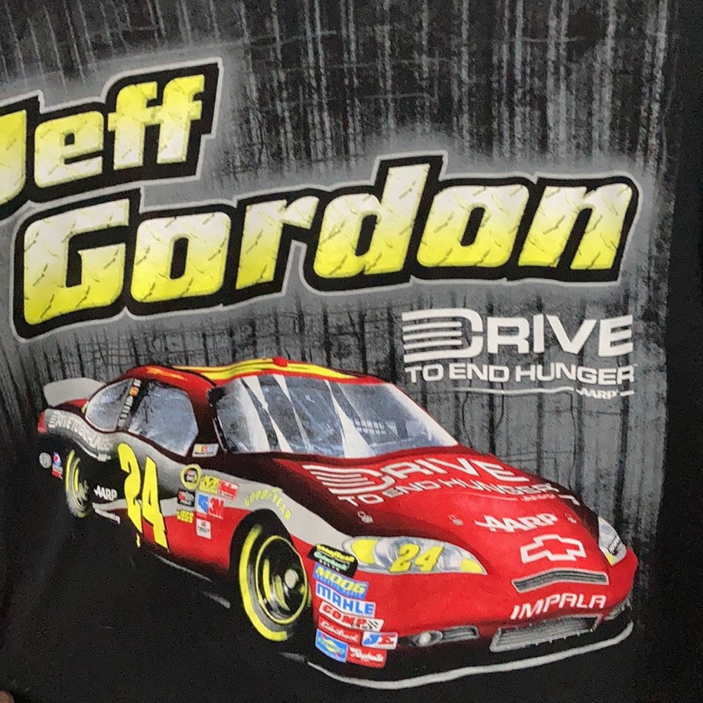 Jeff Gordon 24 graphic T-shirt